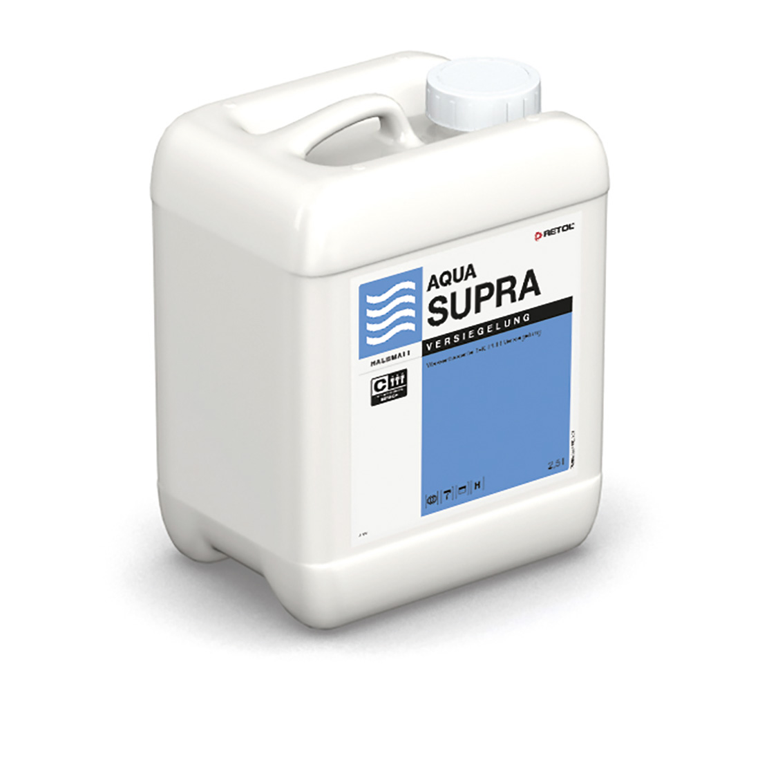 Ab 19,14 €/l: Parkettversiegelung RETOL AQUA Supra, wasserbasiert, 2,5